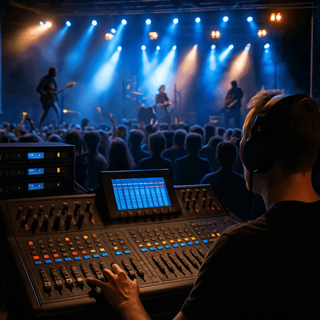 Curso de Operação de Áudio ao Vivo